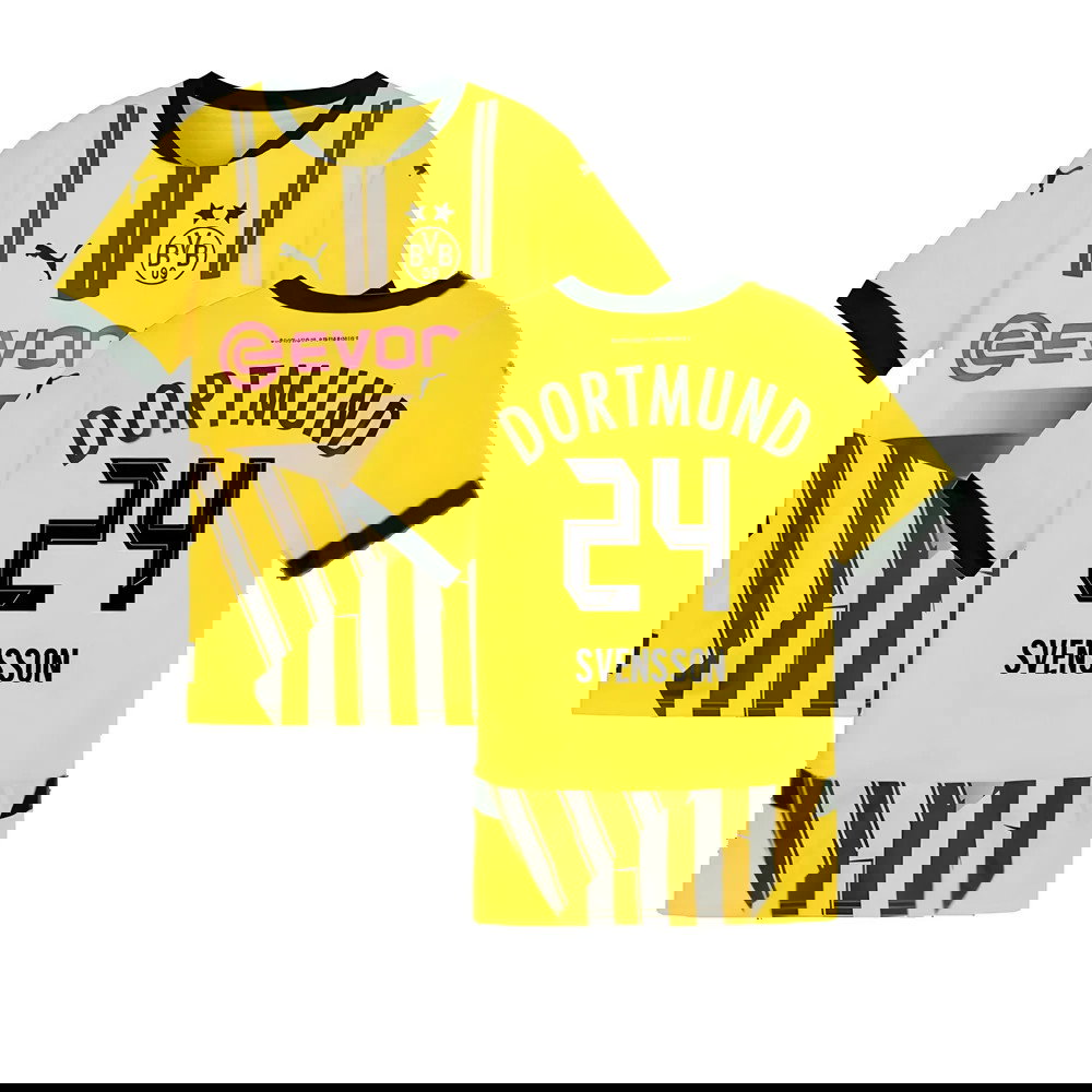 2024-2025 Borussia Dortmund Cup Shirt (Kids) (Svensson 24)