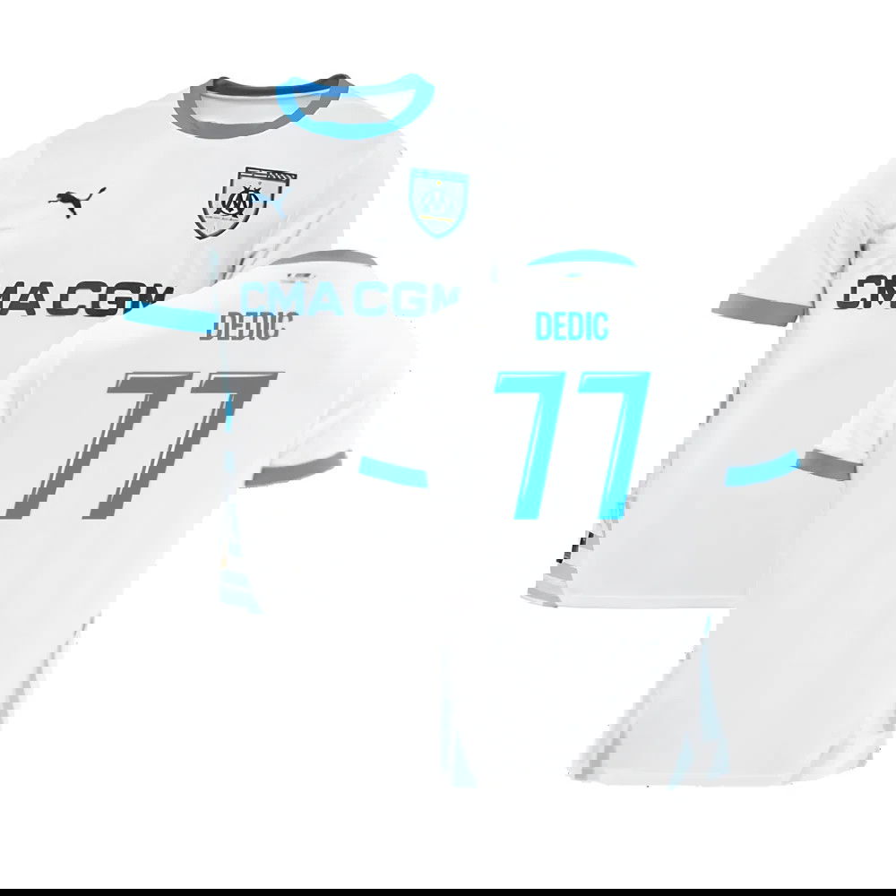 2024-2025 Marseille Home Shirt (Womens) (Dedic 77)