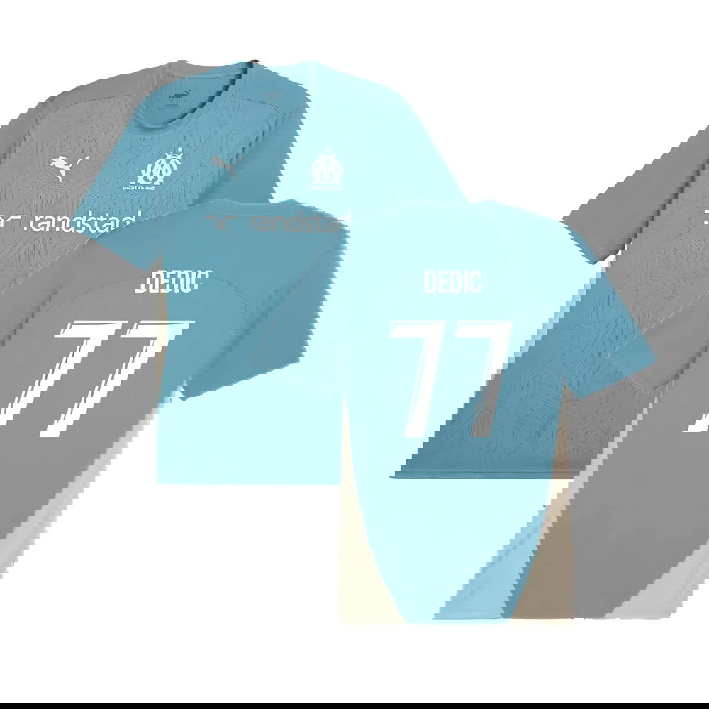 2024-2025 Marseille Training Shirt (Bold Blue) (Dedic 77)