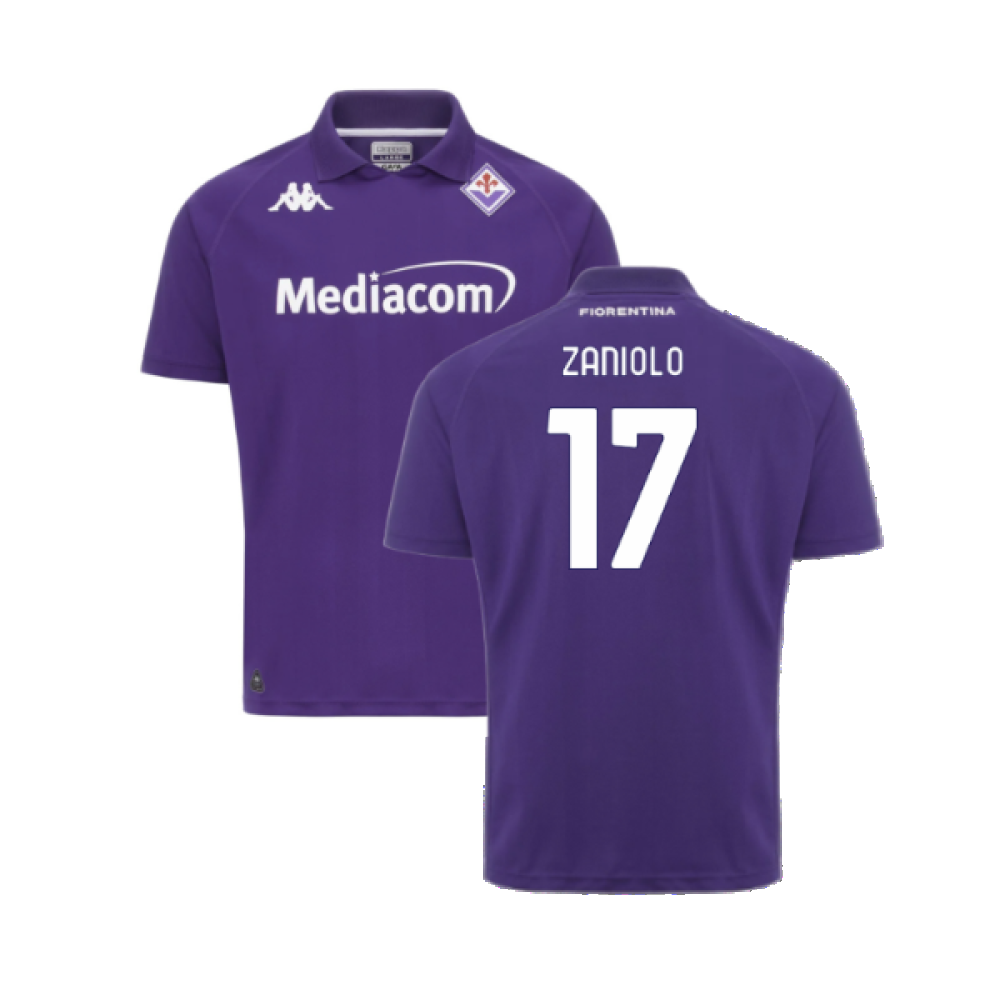2024-2025 Fiorentina Home Shirt (Zaniolo 17)