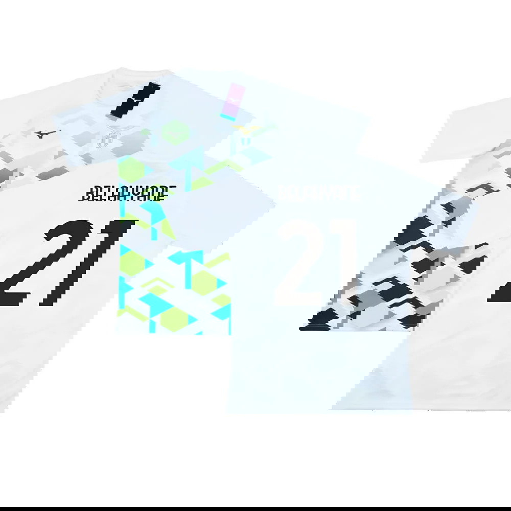 2024-2025 Lazio Pre-Match Jersey (White) (Belahyane 21)