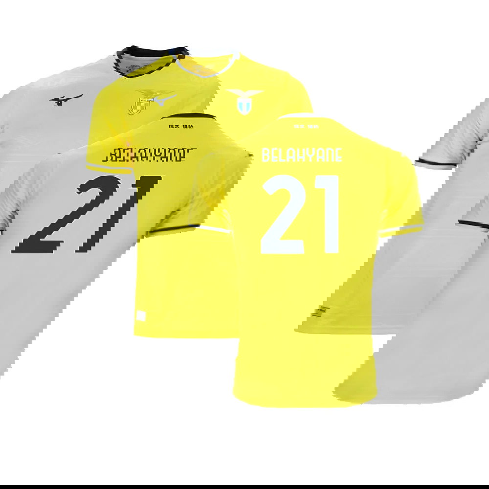 2024-2025 Lazio Away Shirt (Belahyane 21)