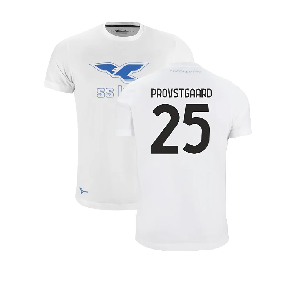 Lazio 125th Anniversary Cotton Tee (White) (Provstgaard 25)