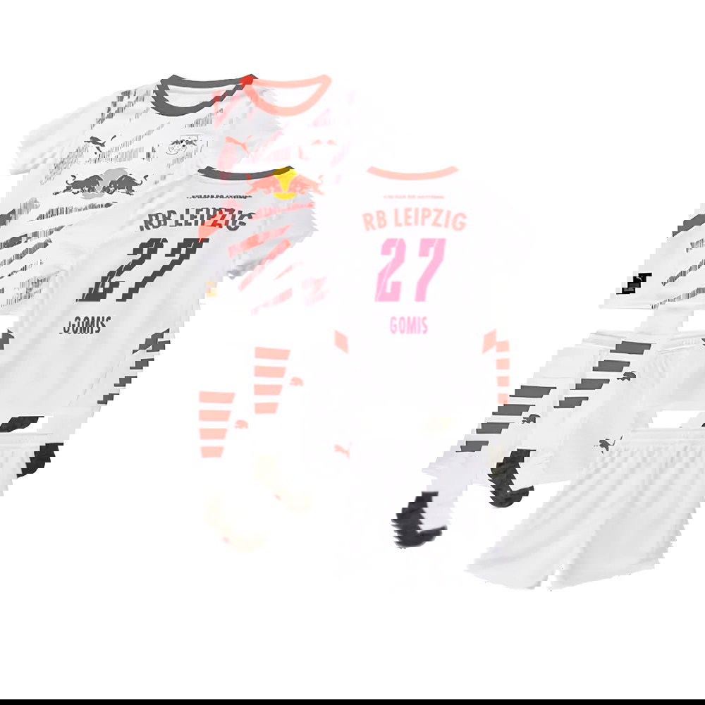 2024-2025 Red Bull Leipzig Home Mini Kit (Gomis 27)