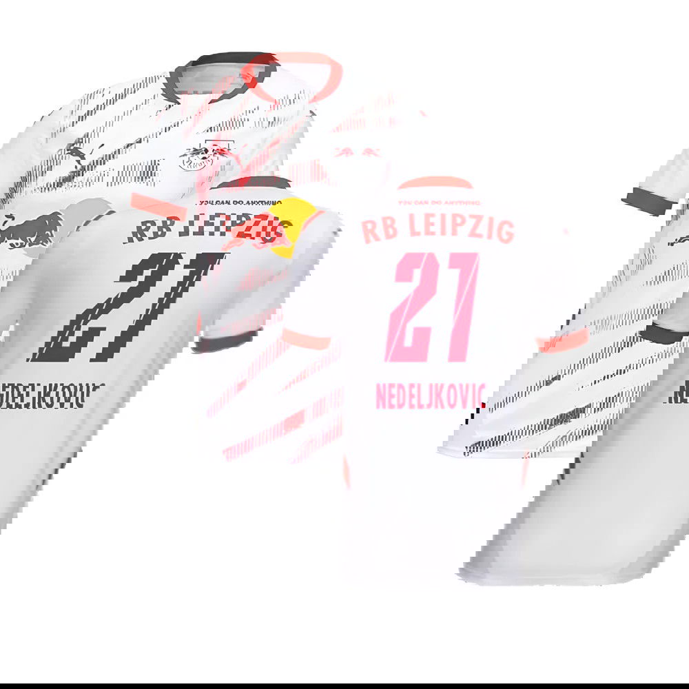 2024-2025 Red Bull Leipzig Home Shirt (Nedeljkovic 21)