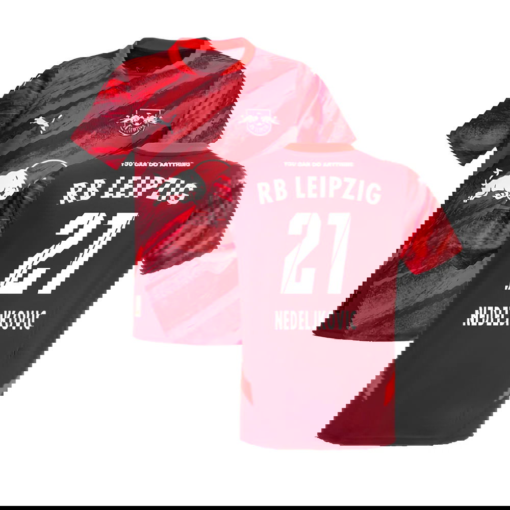 2024-2025 Red Bull Leipzig Away Shirt (Kids) (Nedeljkovic 21)