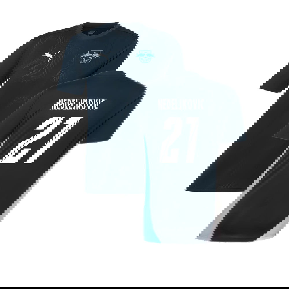 2024-2025 Red Bull Leipzig Training Shirt (Dark Night) (Gomis 27)