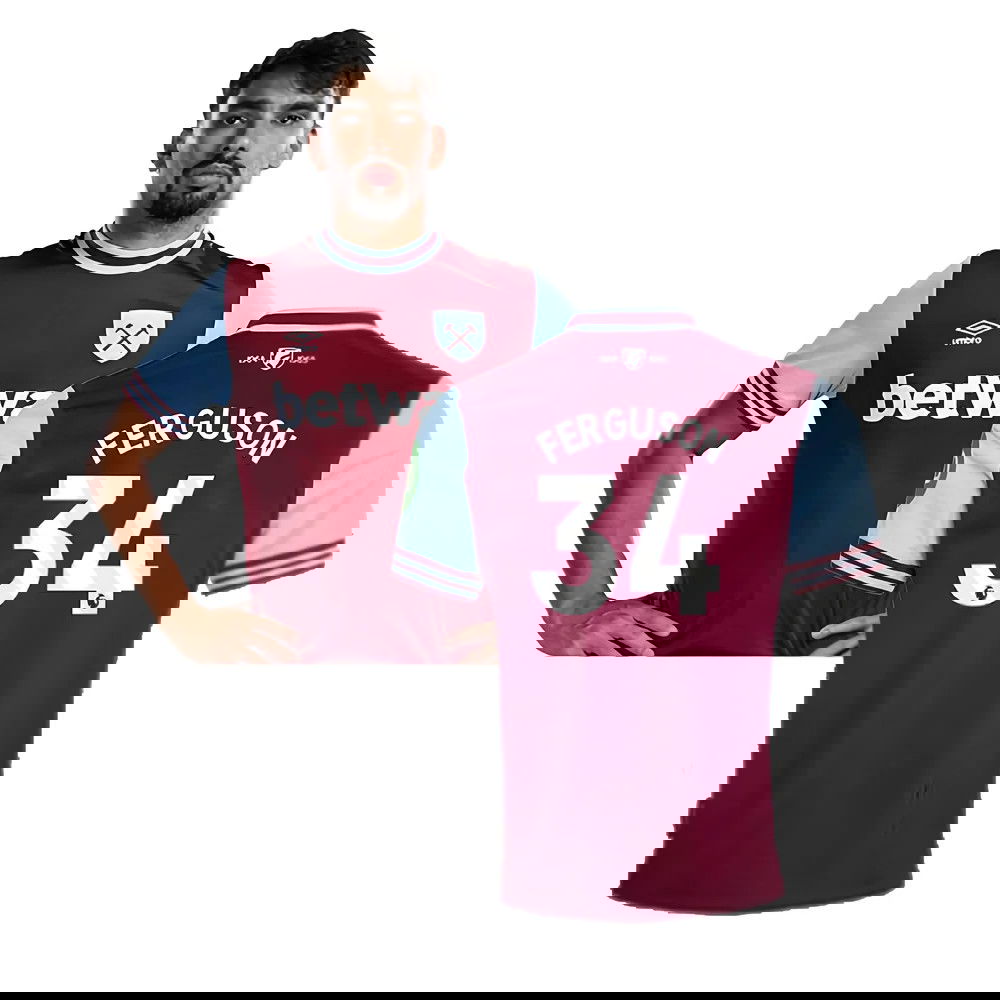 2024-2025 West Ham Home Shirt (Ferguson 34)