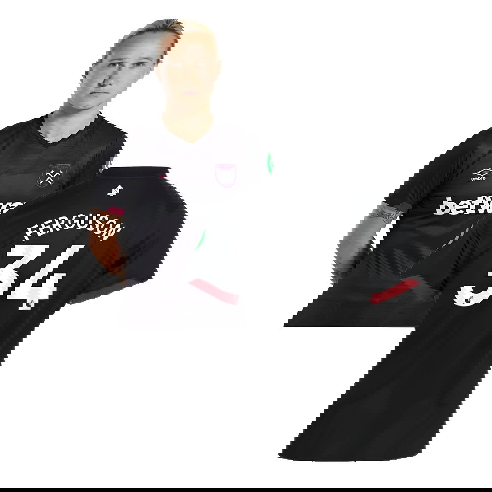 2024-2025 West Ham Away Shirt (Womens) (Ferguson 34)