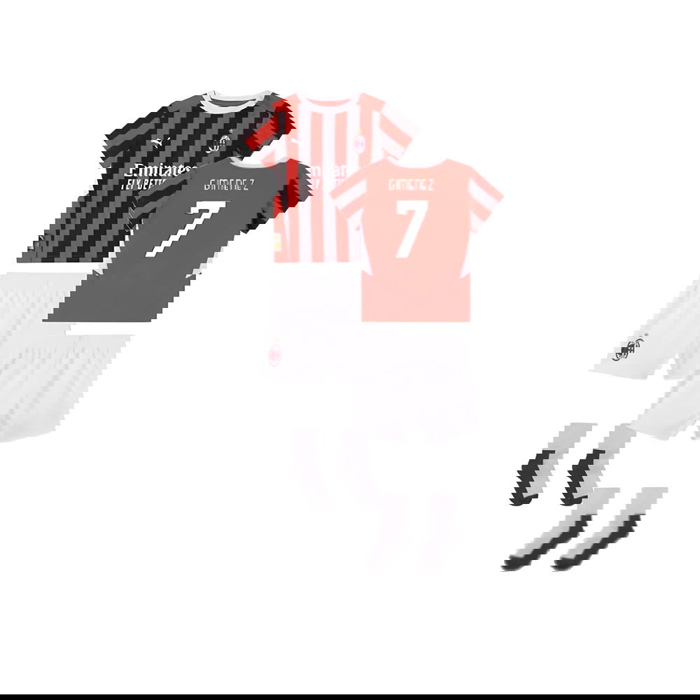 2024-2025 AC Milan Home Baby Kit (Gimenez 7)