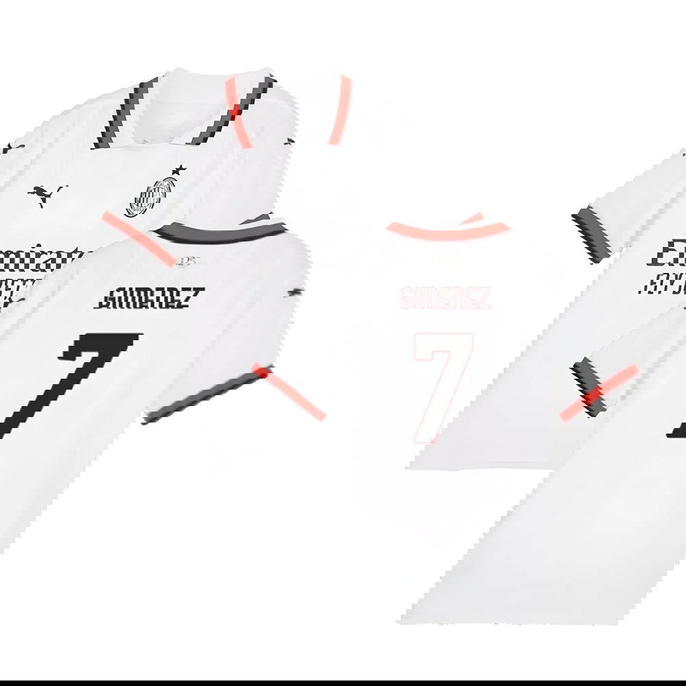 2024-2025 AC Milan Away Shirt (Kids) (Gimenez 7)