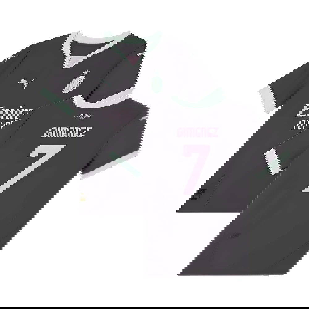 2024-2025 AC Milan Third Shirt (Kids) (Gimenez 7)