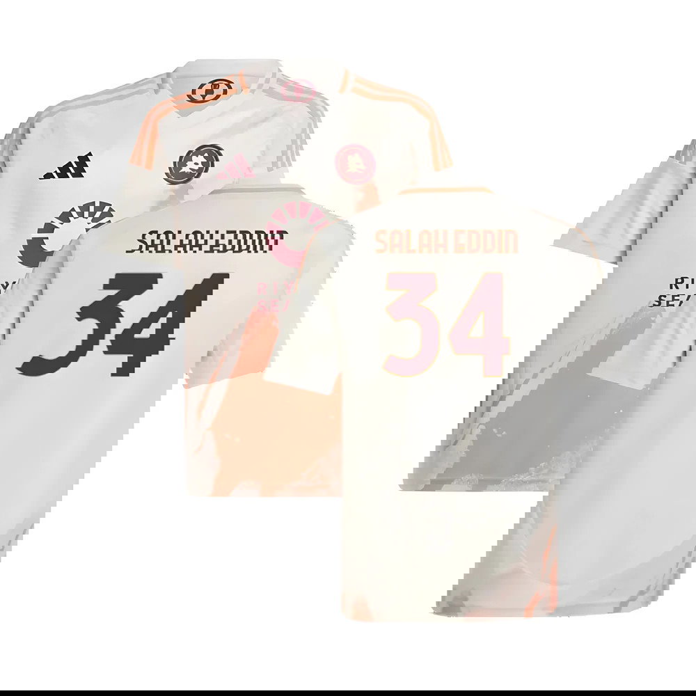 2024-2025 Roma Away Shirt (Kids) (Salah Eddin 34)