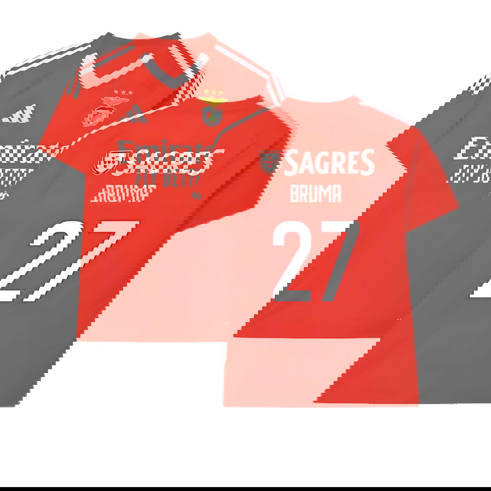 2024-2025 Benfica Home Shirt (Bruma 27)