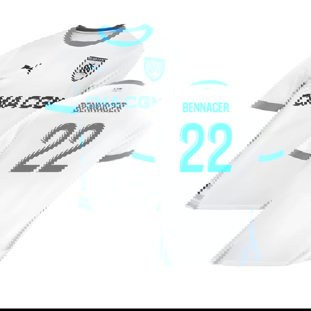 2024-2025 Marseille Home Shirt (Womens) (Bennacer 22)