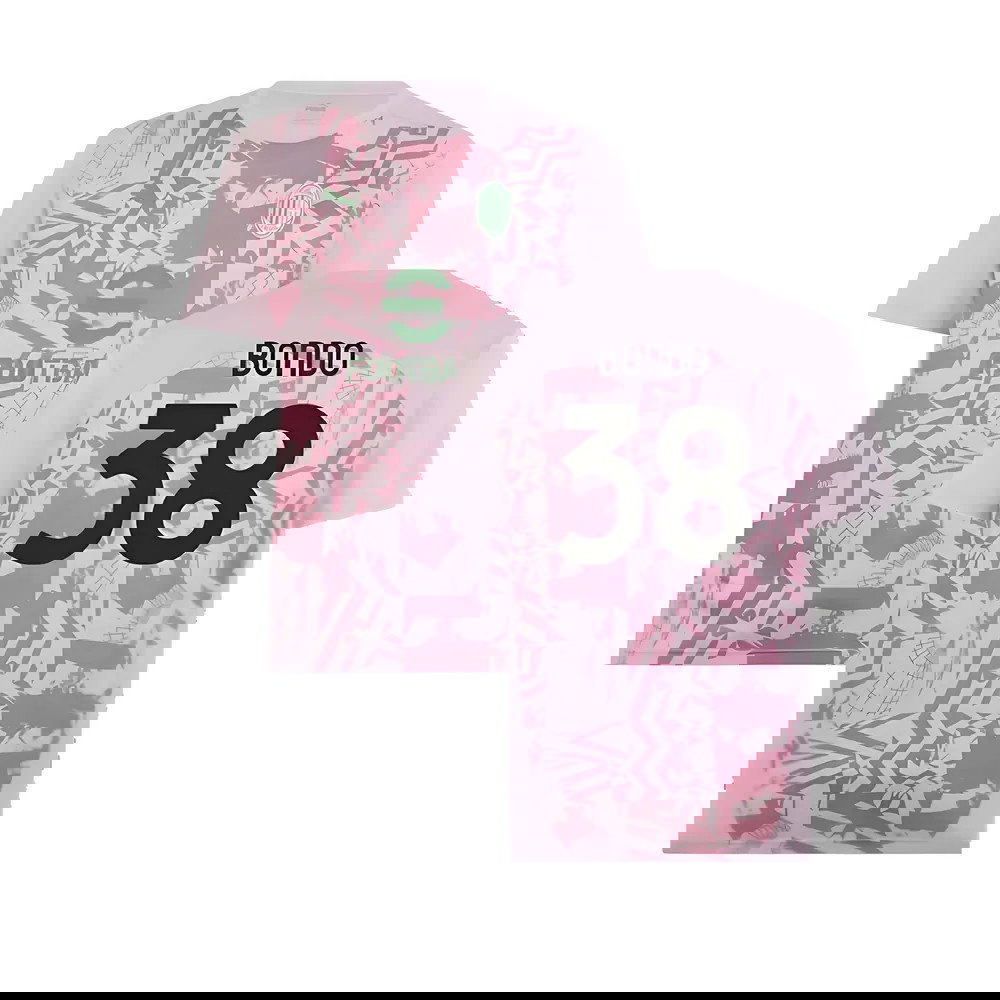 2024-2025 AC Milan Pre-Match Shirt (Grape) (Bondo 38)