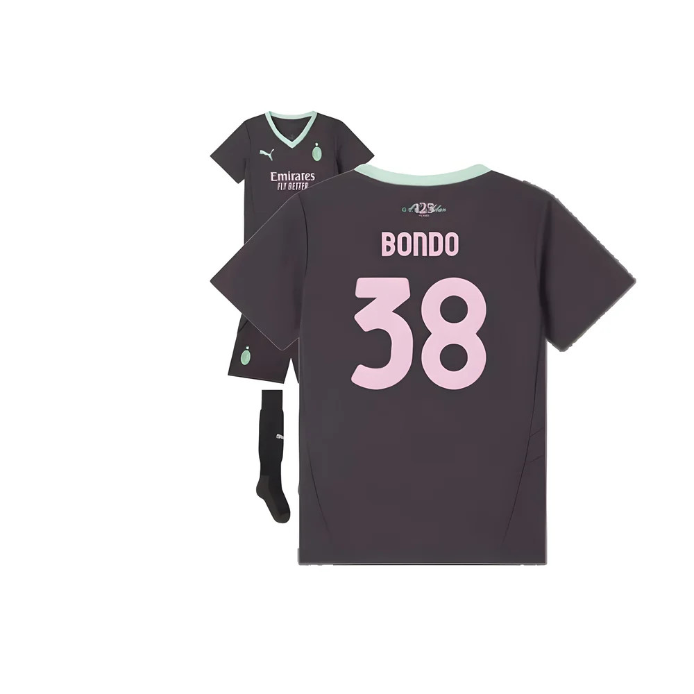 2024-2025 AC Milan Third Mini Kit (Bondo 38)