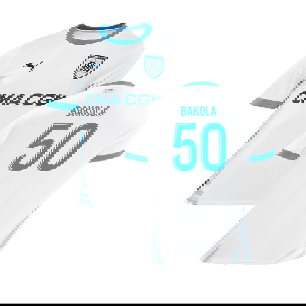 2024-2025 Marseille Home Shirt (Bakola 50)