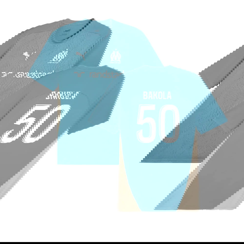 2024-2025 Marseille Training Shirt (Bold Blue) (Bakola 50)