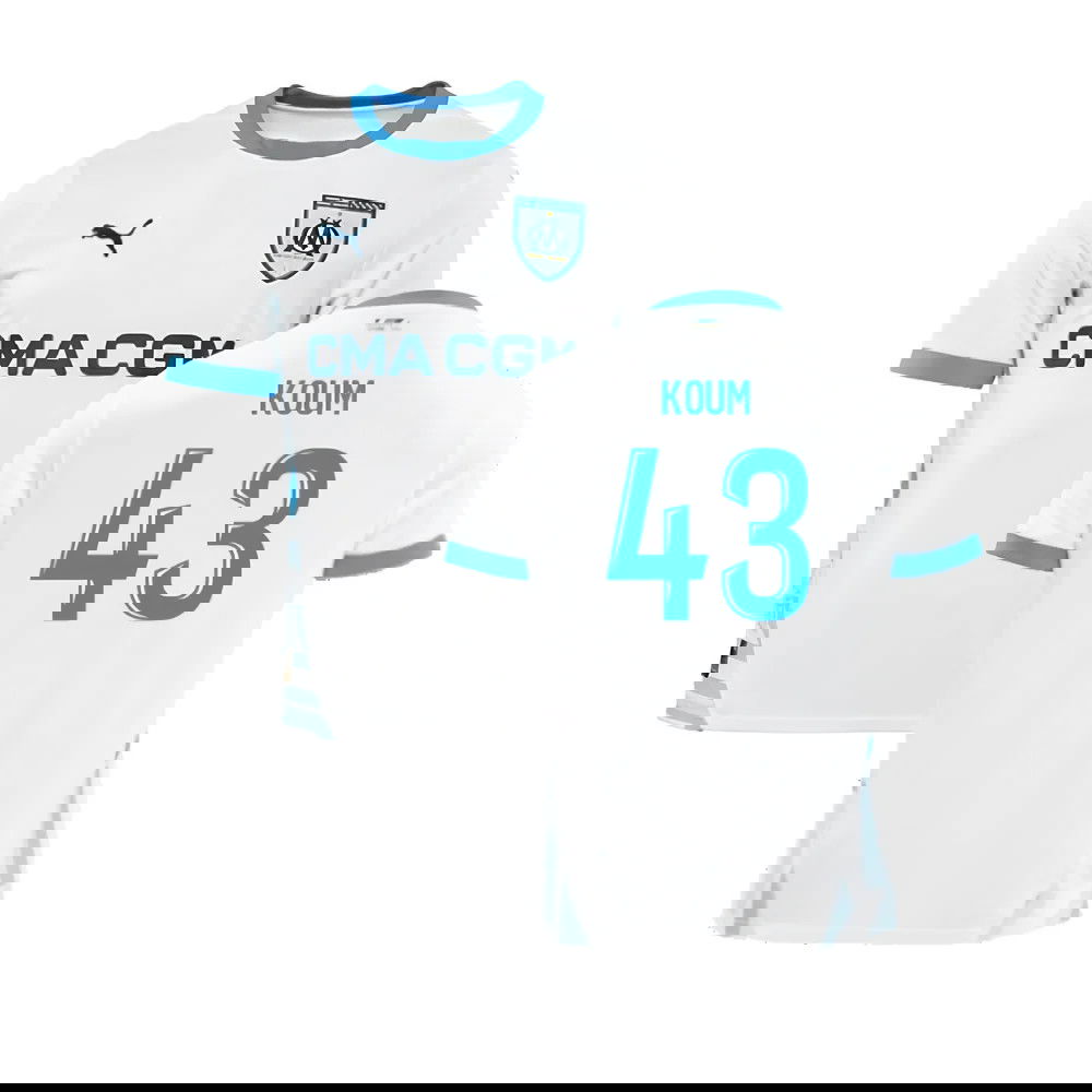 2024-2025 Marseille Home Shirt (Womens) (Koum 43)