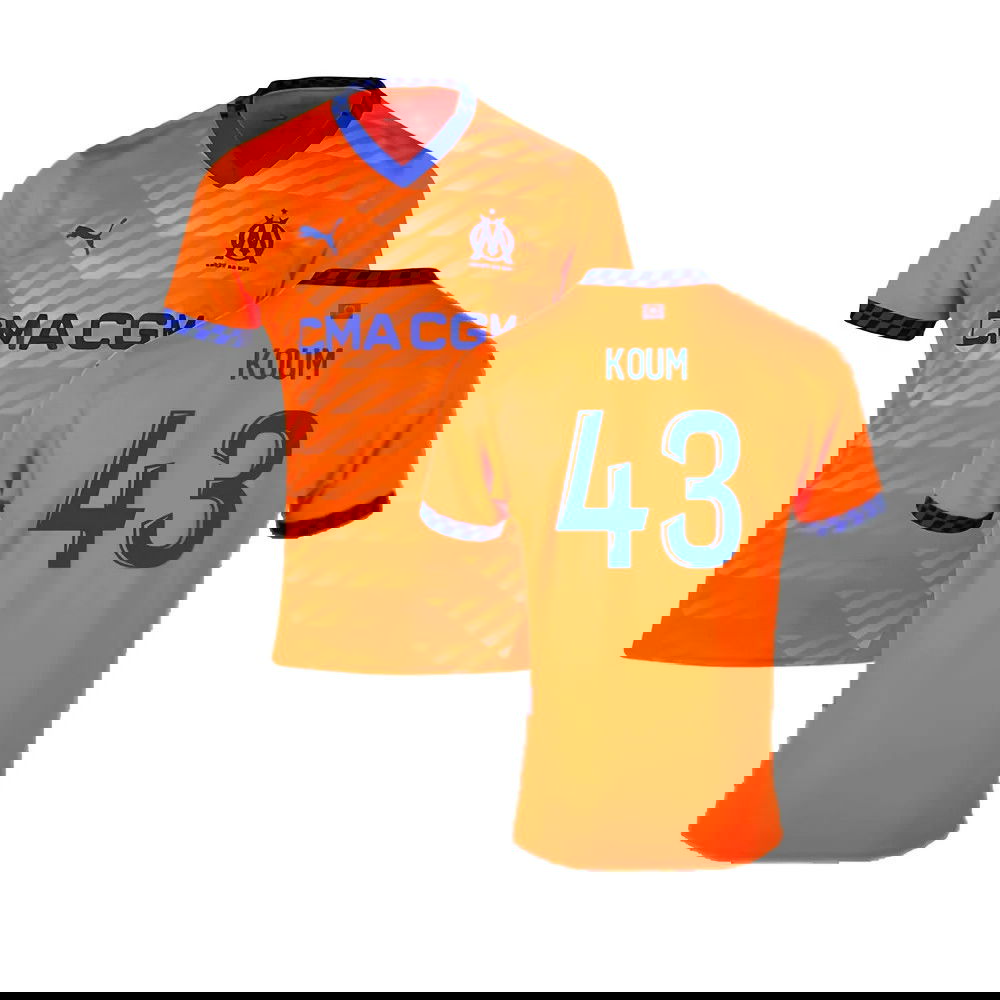2024-2025 Marseille Third Shirt (Koum 43)