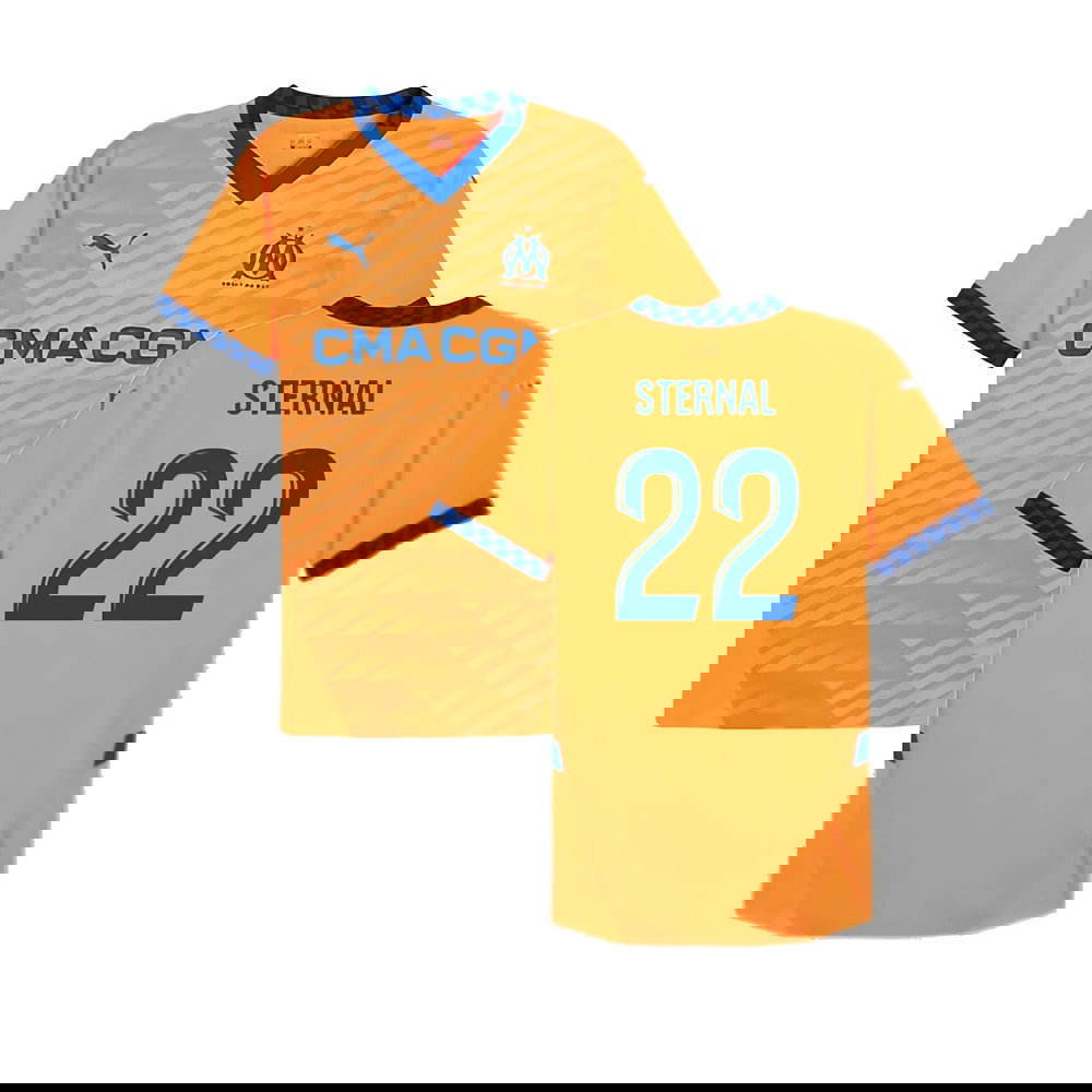 2024-2025 Marseille Third Authentic Shirt (Sternal 22)
