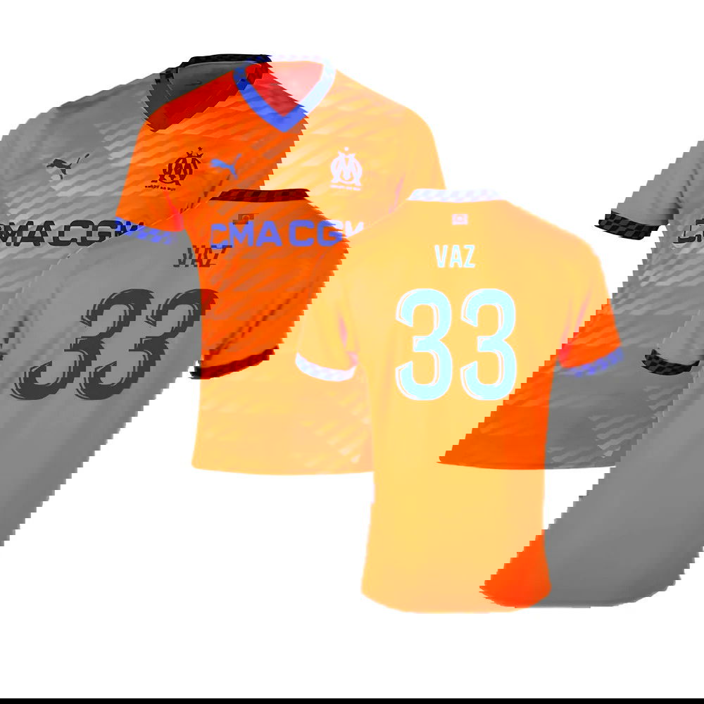 2024-2025 Marseille Third Shirt (Vaz 33)