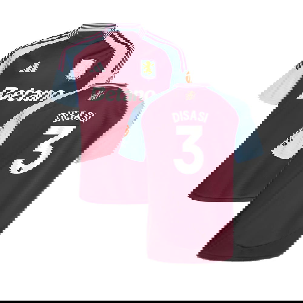 2024-2025 Aston Villa Home Shirt (Disasi 3)