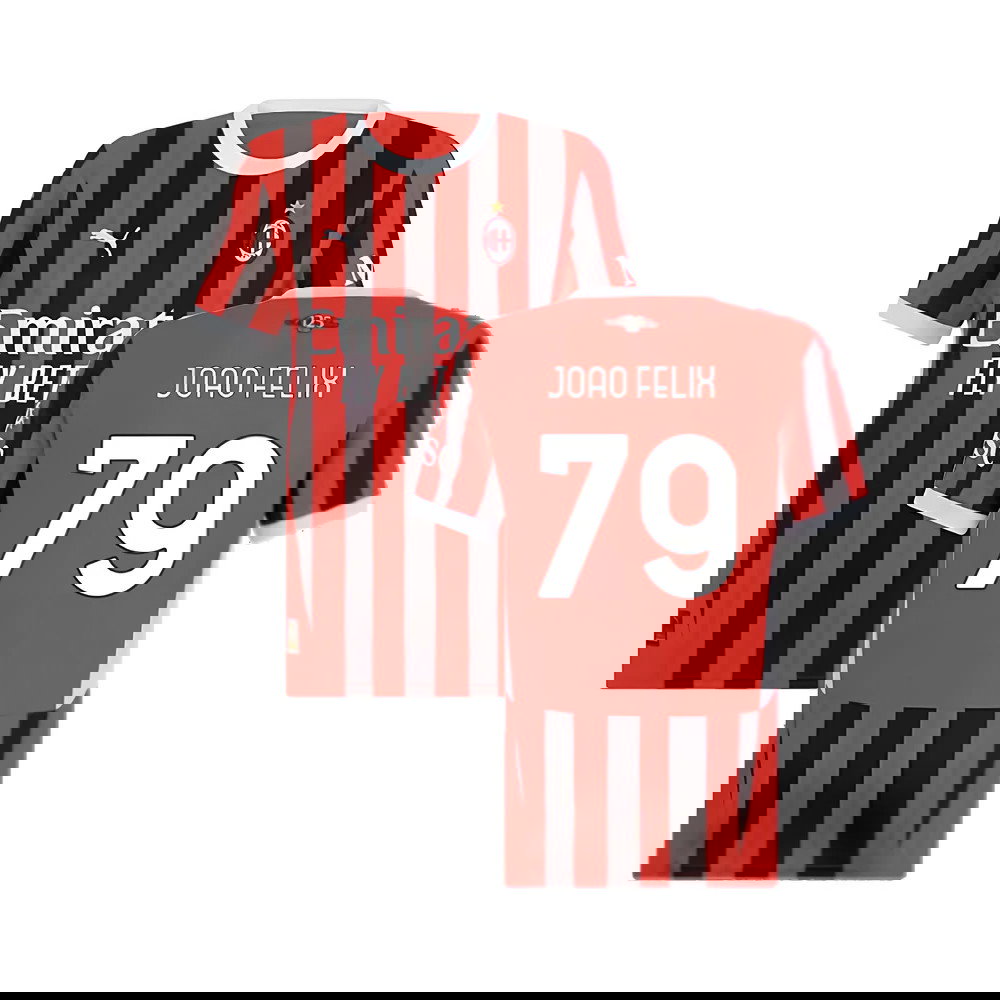 2024-2025 AC Milan Home Shirt (Womens) (Joao Felix 79)