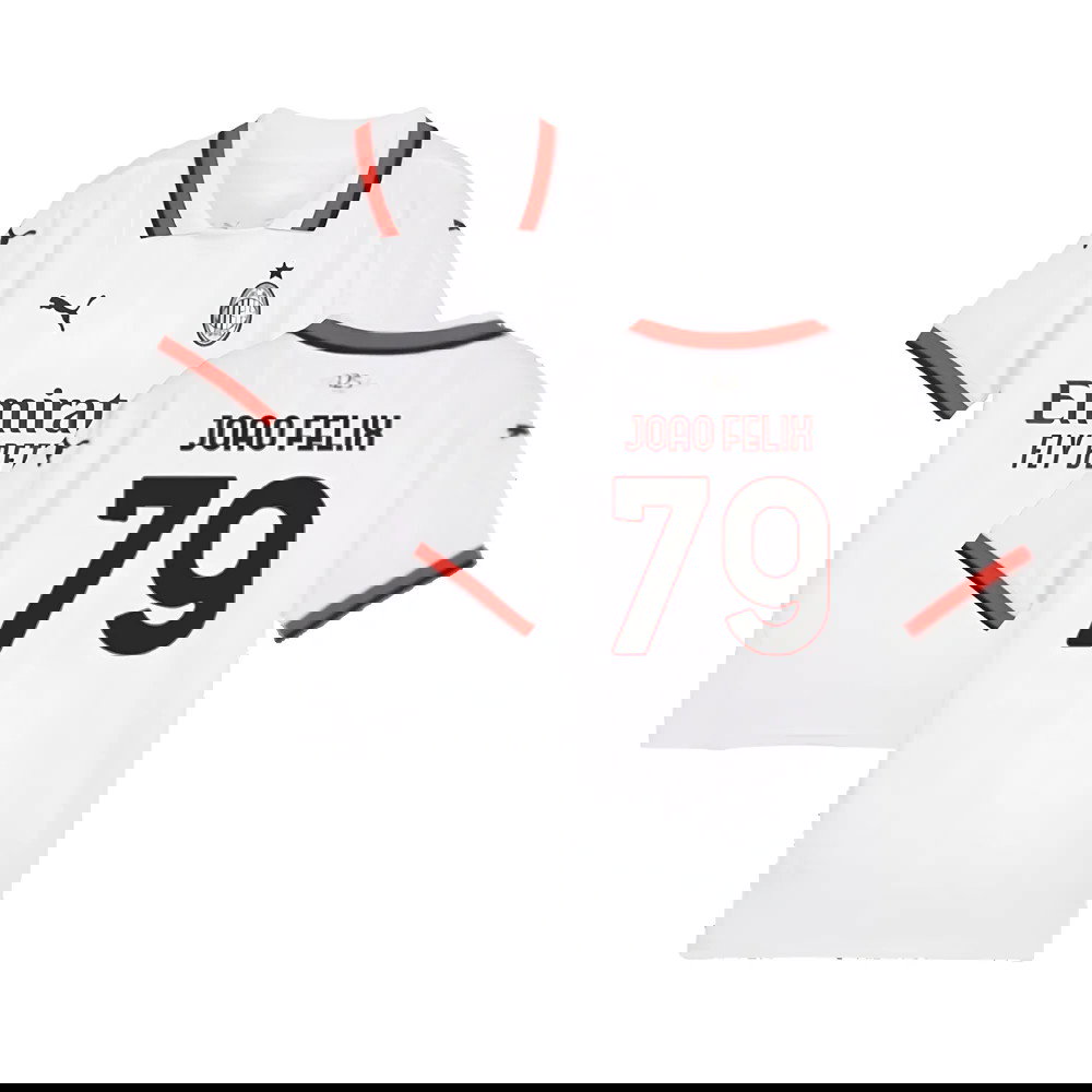 2024-2025 AC Milan Away Shirt (Kids) (Joao Felix 79)