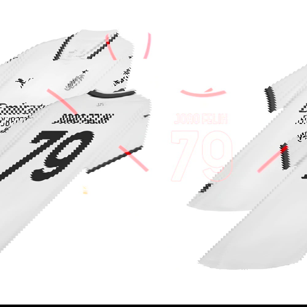 2024-2025 AC Milan Away Authentic Shirt (Joao Felix 79)