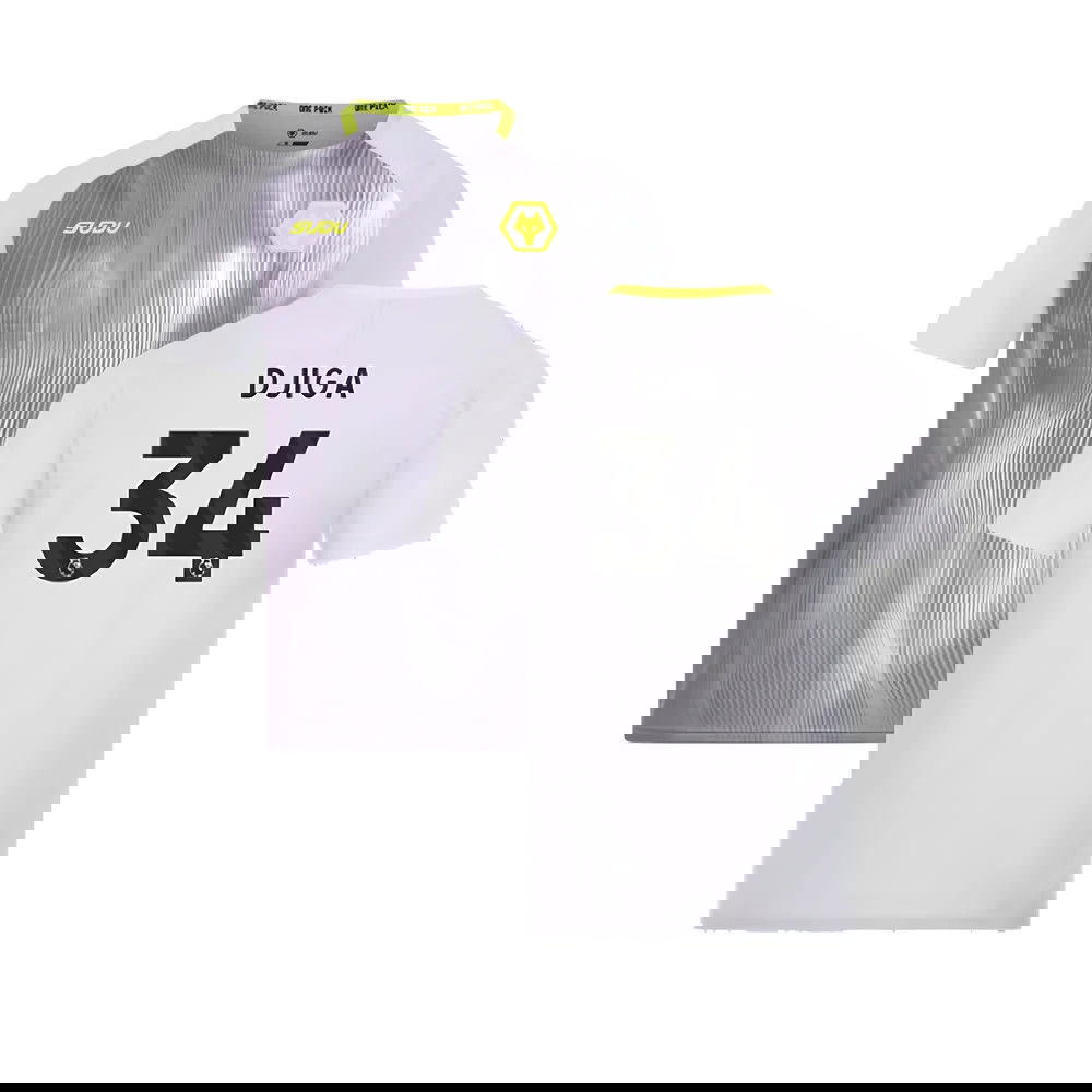 2024-2025 Wolves Players Training Shirt (Grey) (Djiga 34)