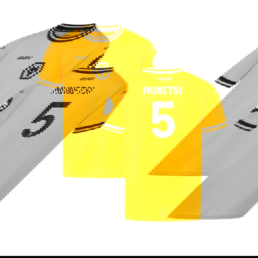 2024-2025 Wolves Home Shirt (Kids) (Munetsi 5)