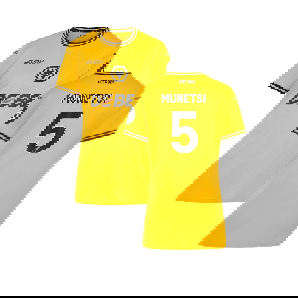 2024-2025 Wolves Home Shirt (Womens) (Munetsi 5)