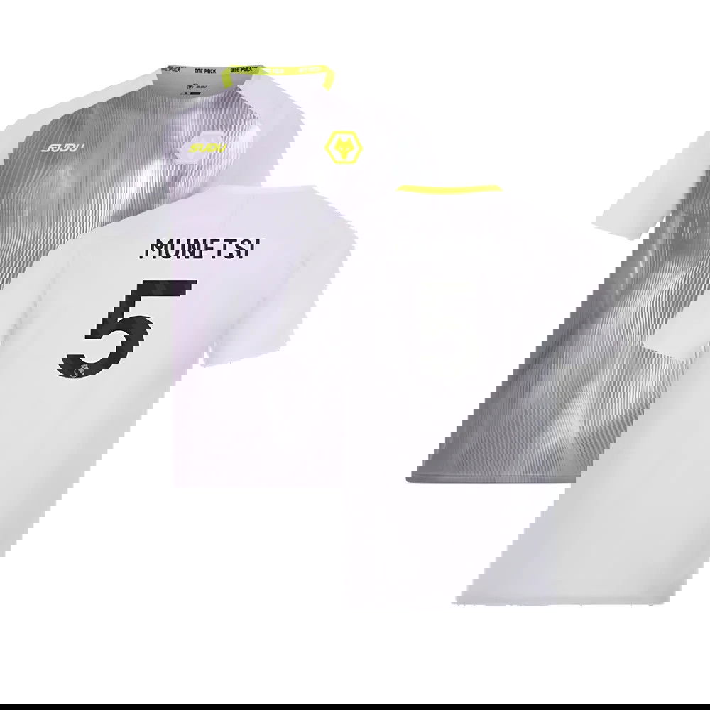 2024-2025 Wolves Players Training Shirt (Grey) (Munetsi 5)