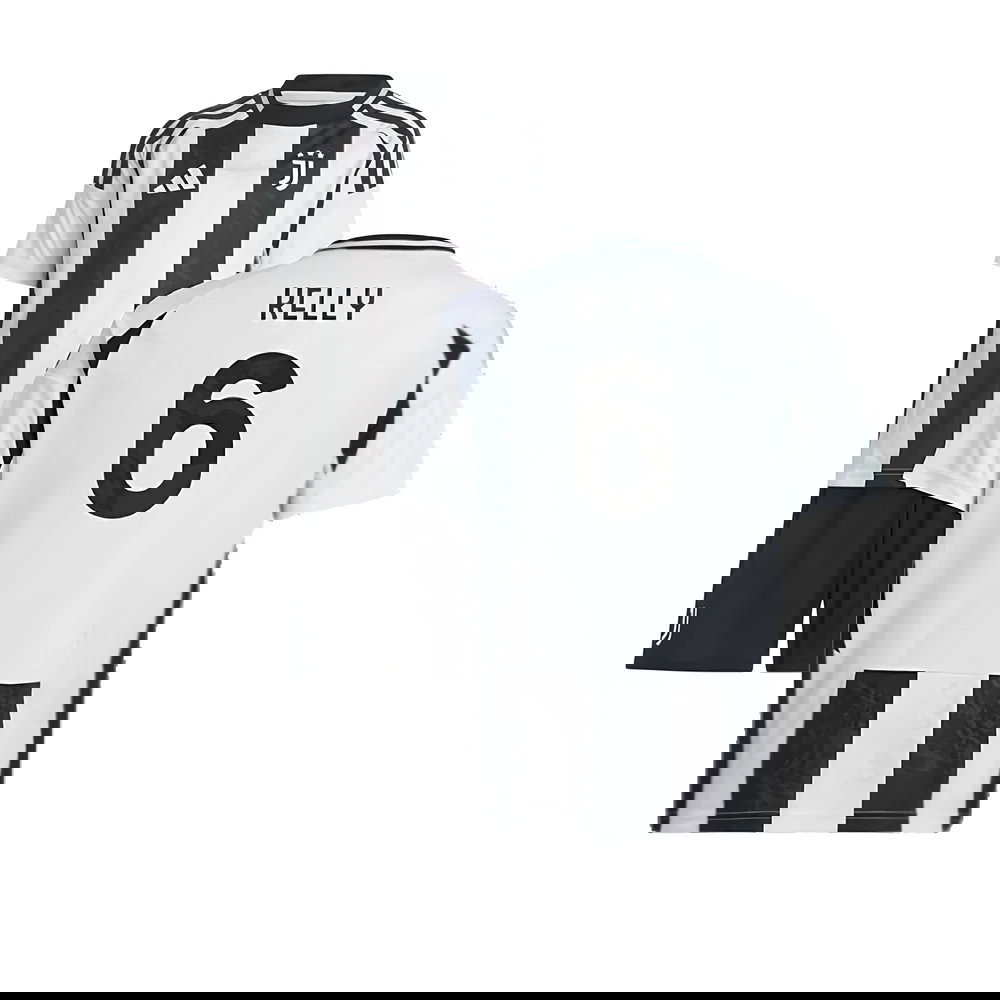 2024-2025 Juventus Home Mini Kit (Kelly 6)