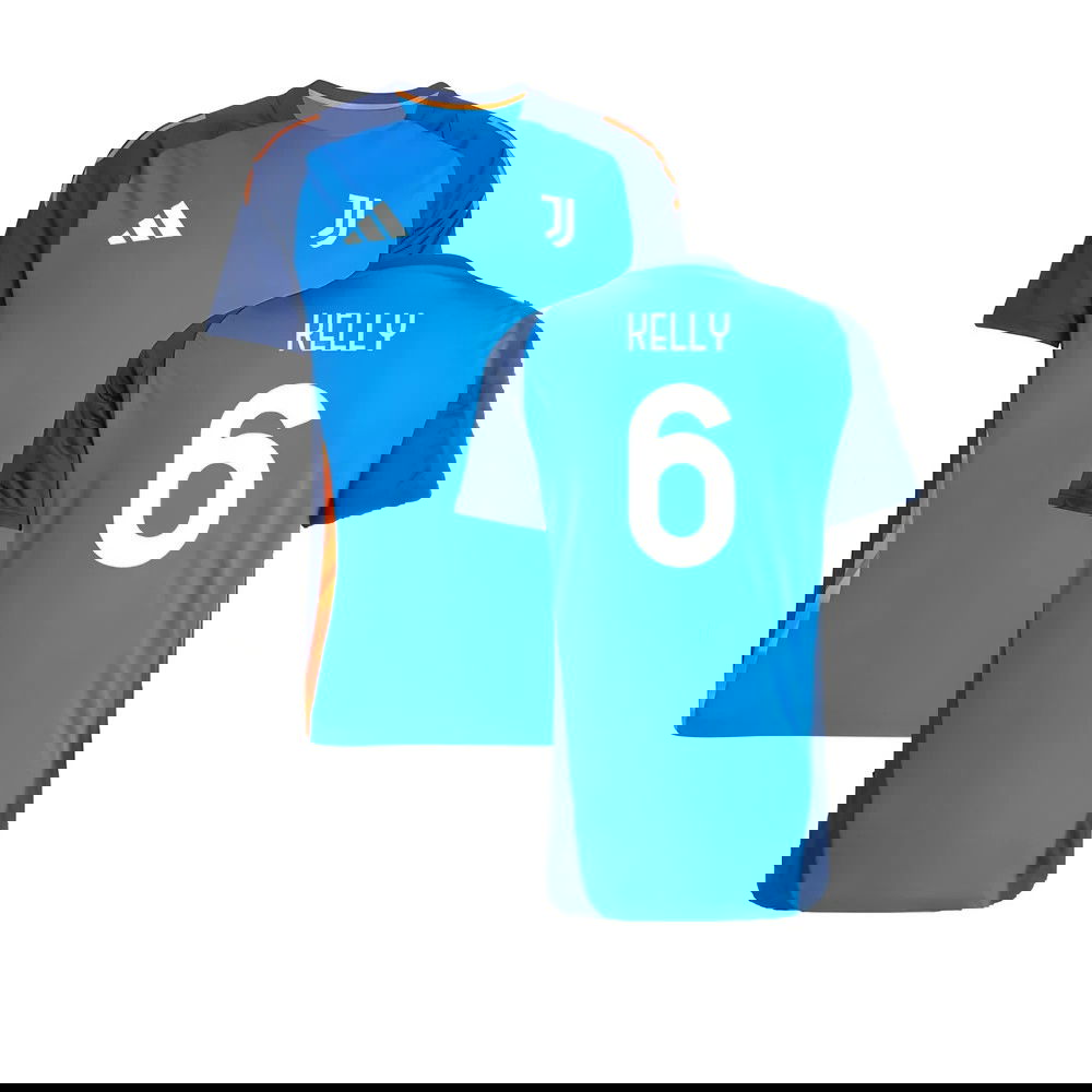 2024-2025 Juventus Training Jersey (Blue) (Kelly 6)