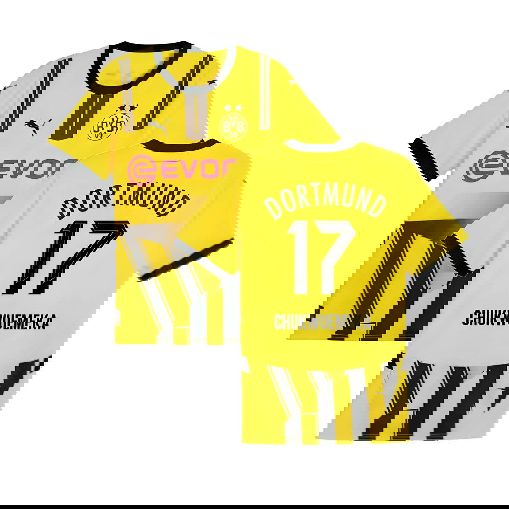2024-2025 Borussia Dortmund Cup Shirt (Chukwuemeka 17)