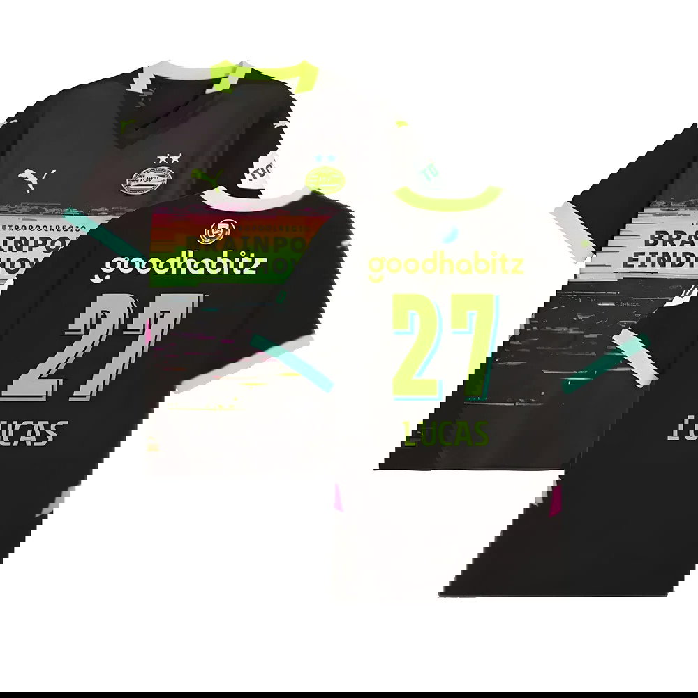 2024-2025 PSV Eindhoven Away Shirt (Lucas 27)