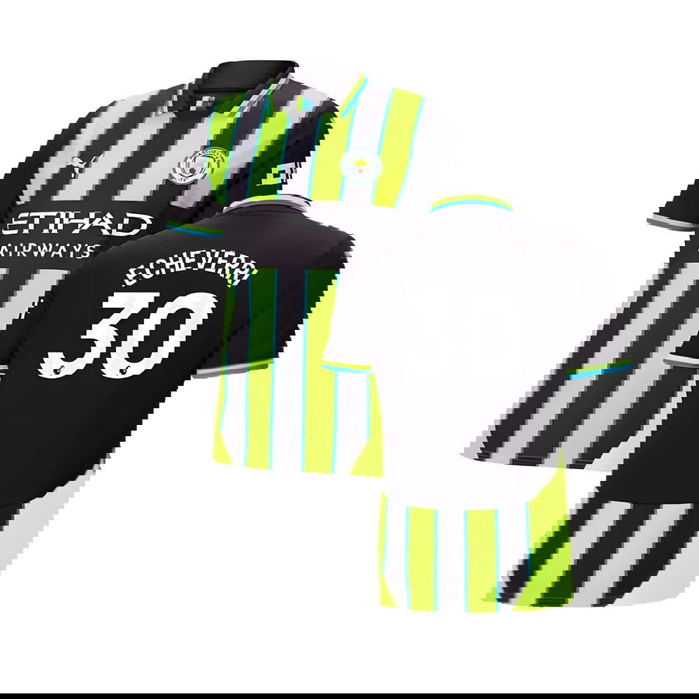 2024-2025 Man City Away Shirt (Echeverri 30)