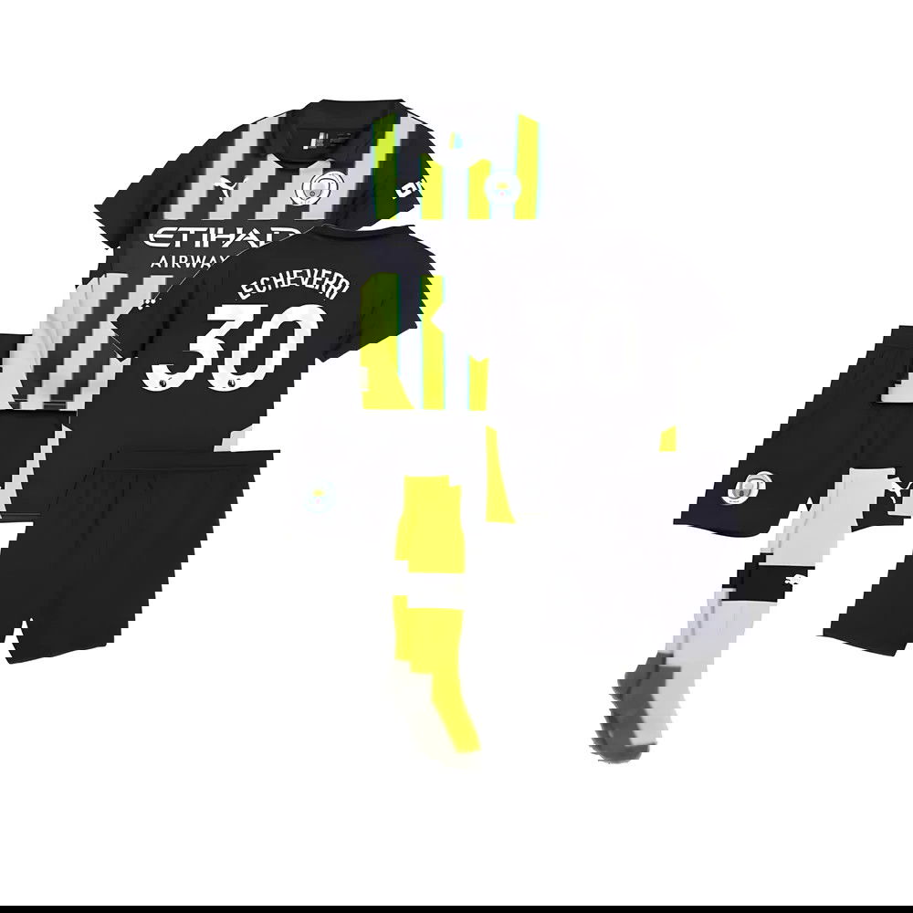 2024-2025 Man City Away Mini Kit (Echeverri 30)