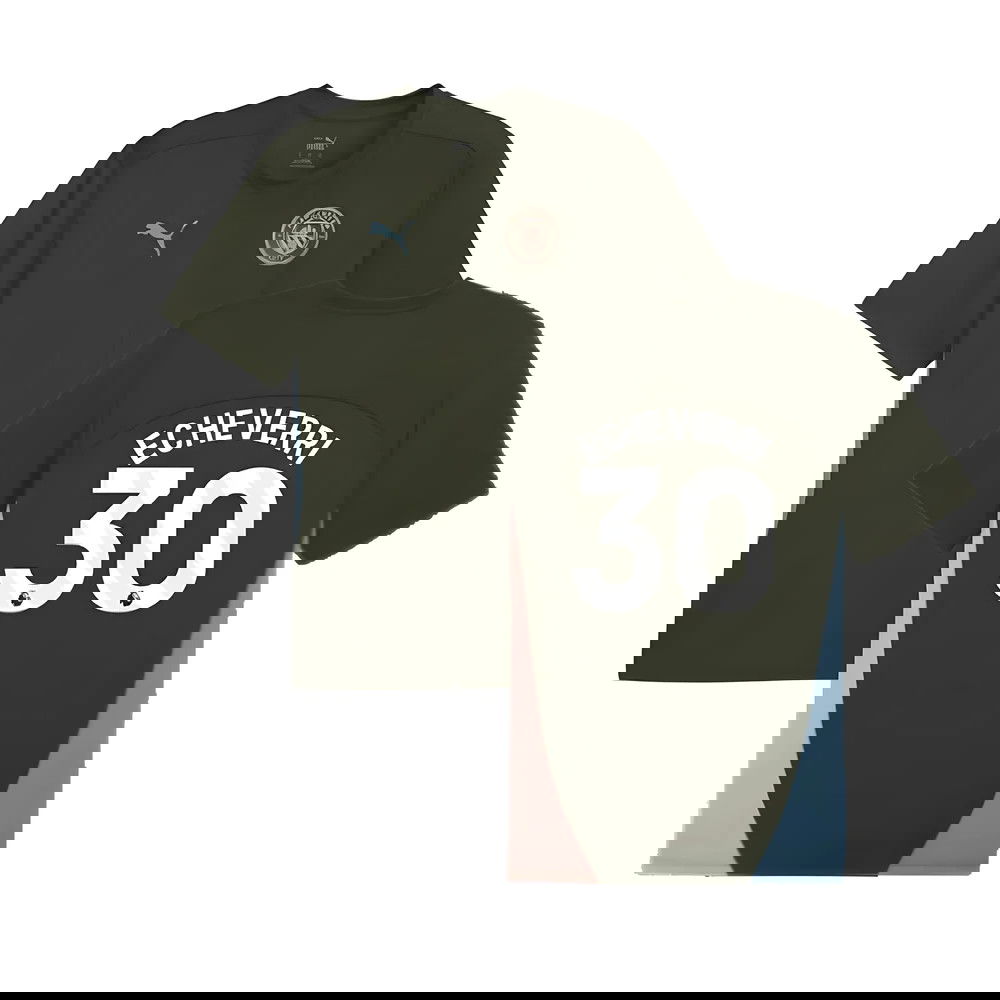 2024-2025 Man City Training Shirt (Myrtle) (Echeverri 30)