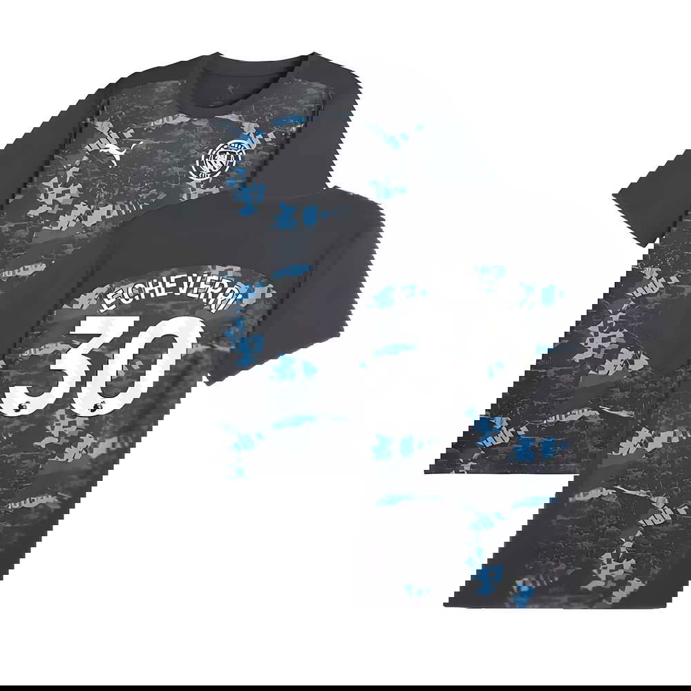 2024-2025 Man City Prematch SS Jersey (Strong Gray) (Echeverri 30)