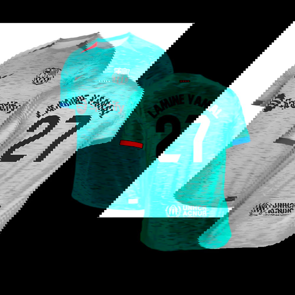 2023-2024 Barcelona Third Shirt (Lamine Yamal 27)