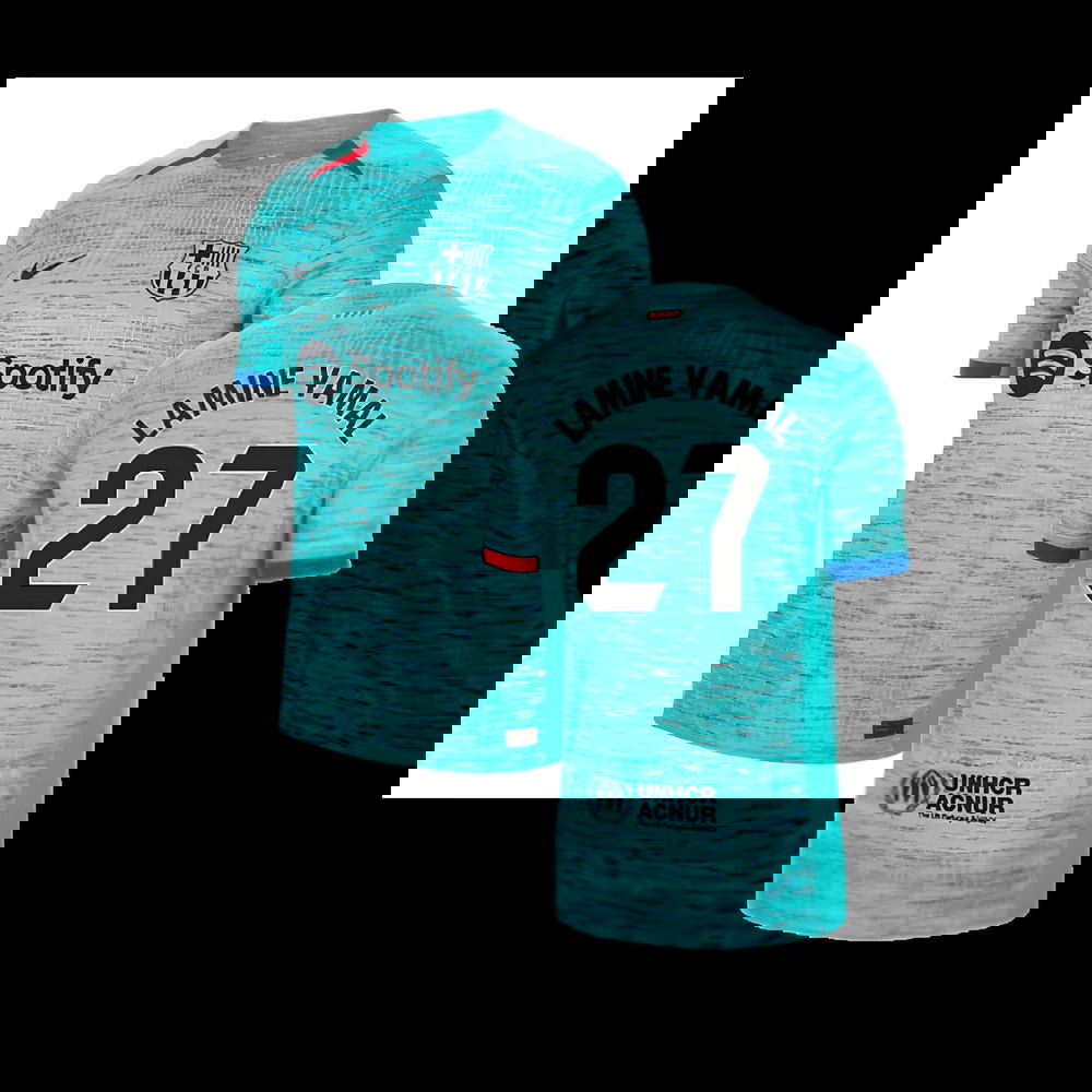 2023-2024 Barcelona Authentic Third Shirt (Lamine Yamal 27)