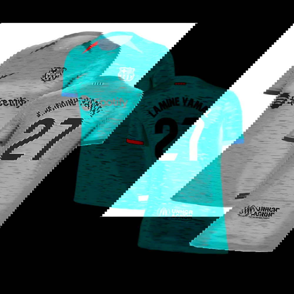 2023-2024 Barcelona Third Shirt (Ladies) (Lamine Yamal 27)