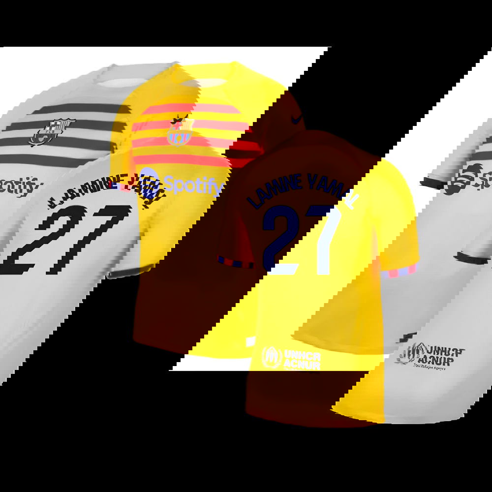2023-2024 Barcelona Fourth Shirt (Lamine Yamal 27)