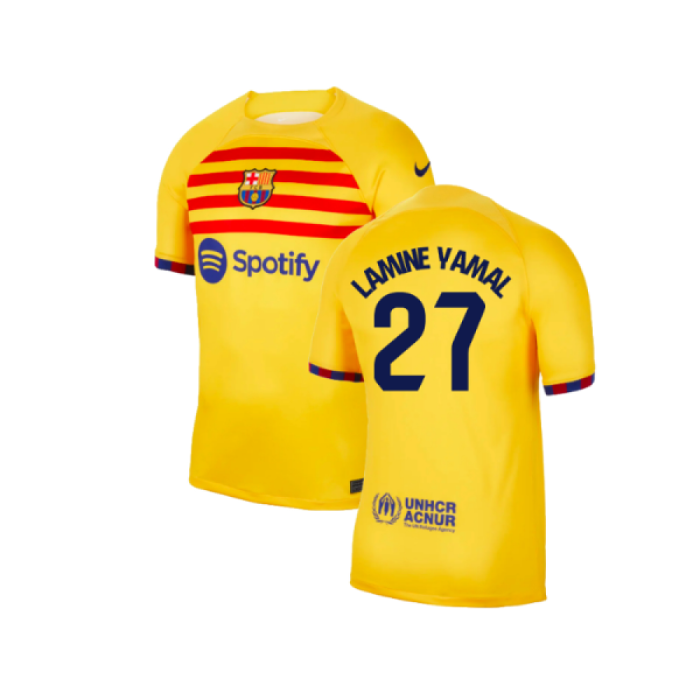 2023-2024 Barcelona Fourth Shirt (Lamine Yamal 27)