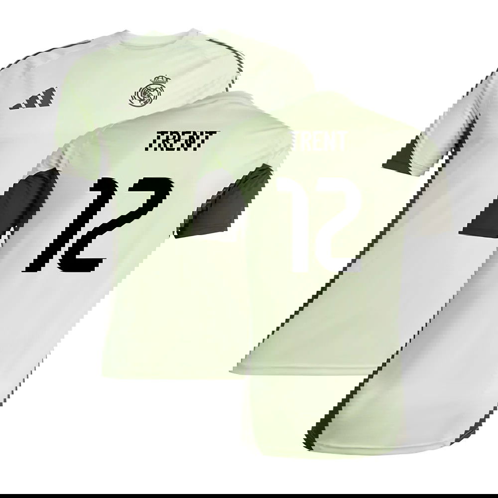 2025-2026 Real Madrid Training Jersey (Almost Lime) (Trent 12)