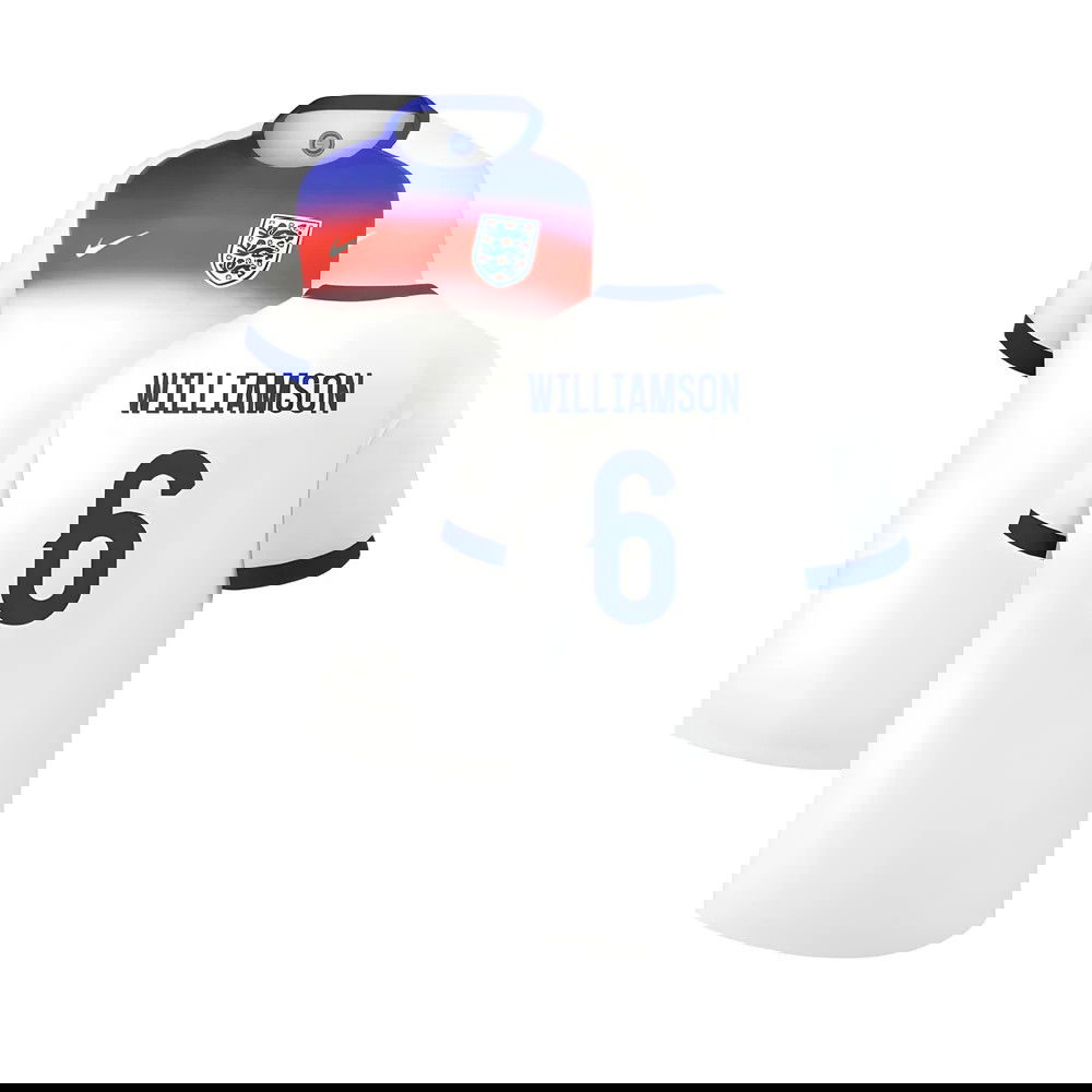 2025 England Womens Team Home Shirt (Unisex) (WILLIAMSON 6)